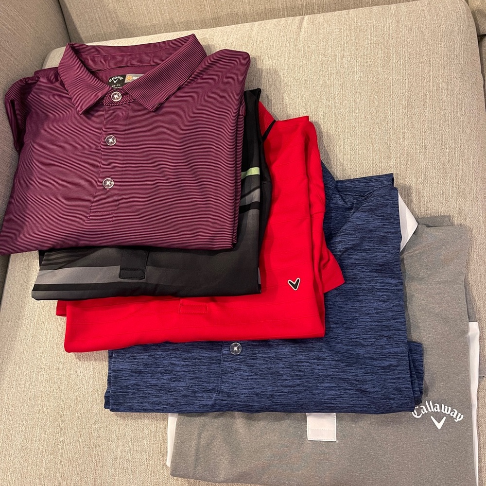 Callaway Golf Polo Shirt Set! ⛳️